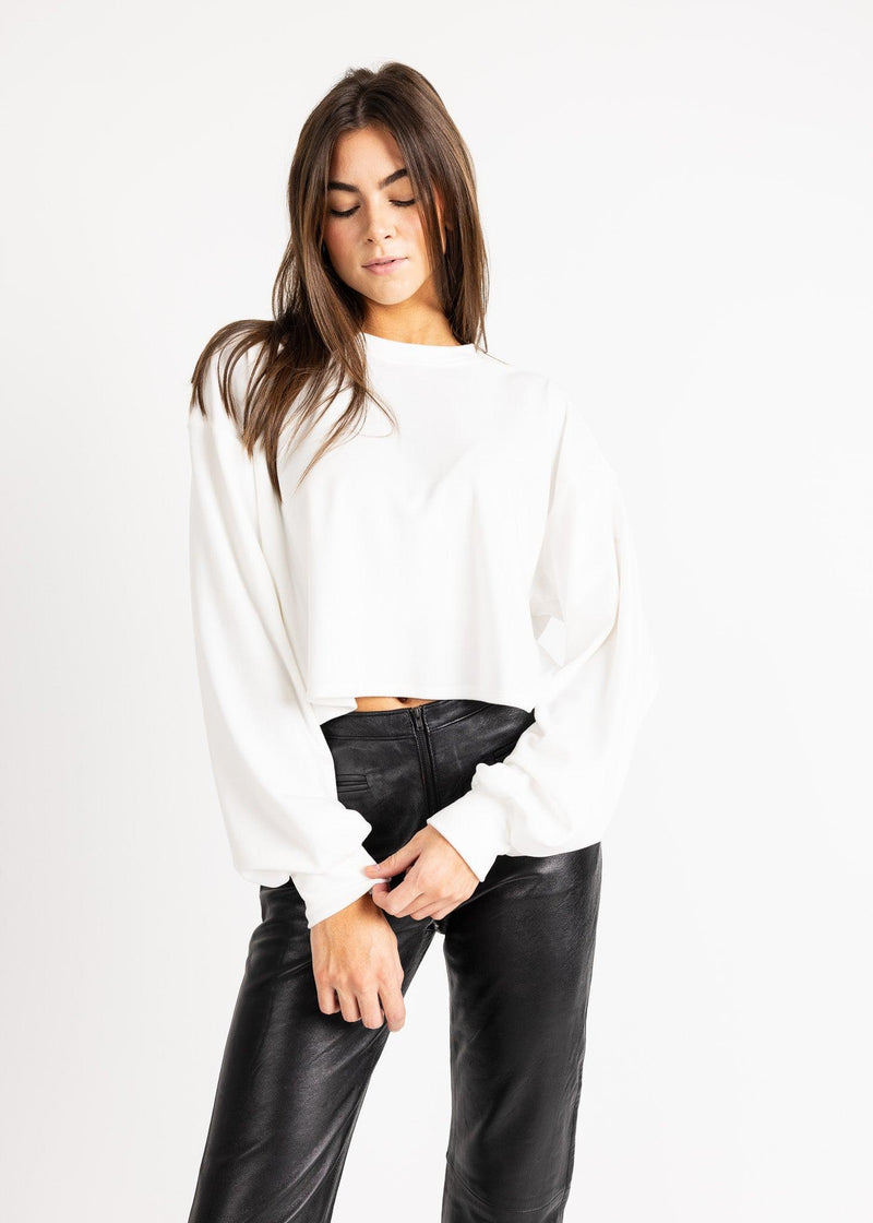 GIBSON velvet sweater - Yana K