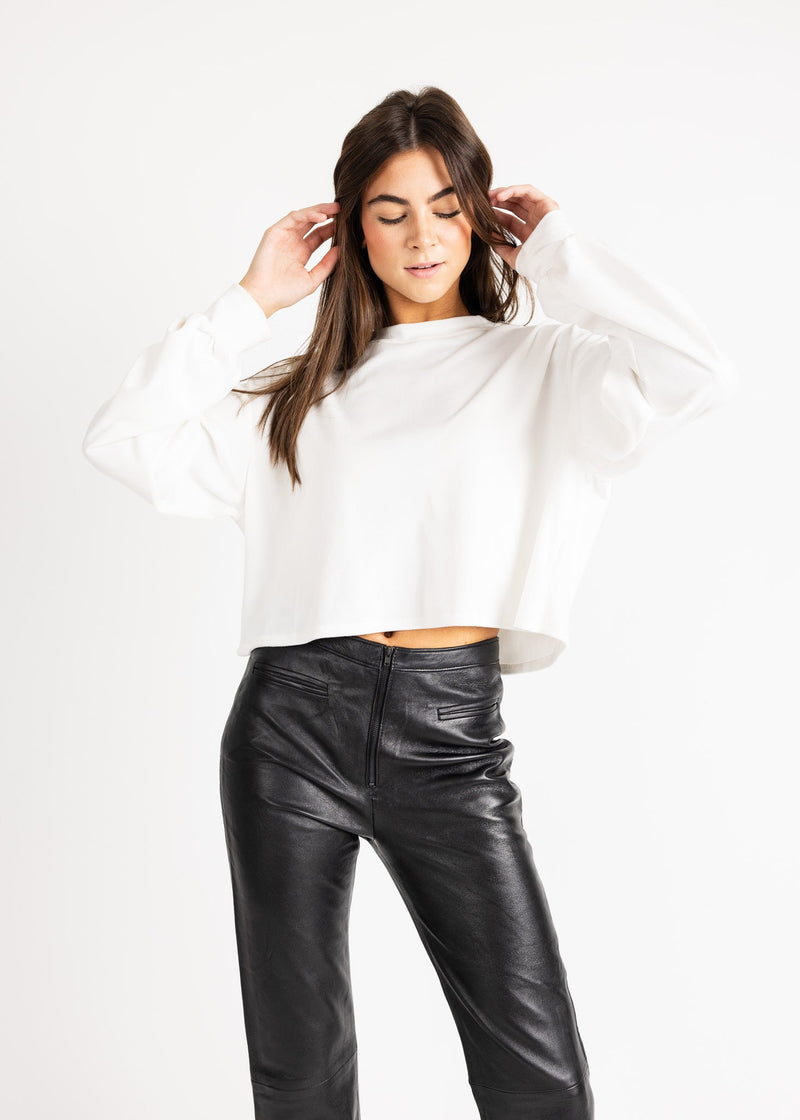 GIBSON velvet sweater - Yana K