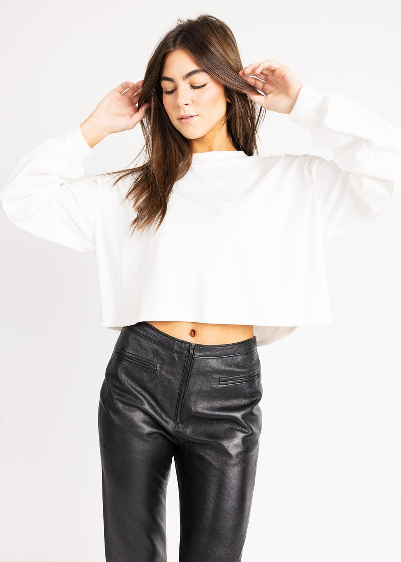 GIBSON velvet sweater - Yana K