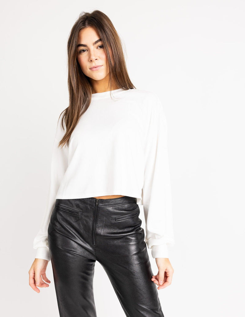 GIBSON velvet sweater - Yana K