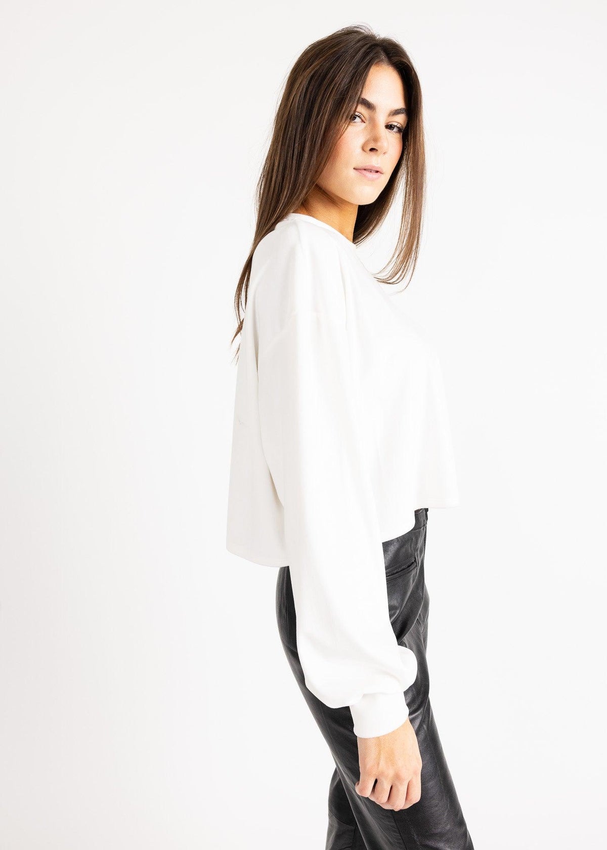 GIBSON velvet sweater - Yana K
