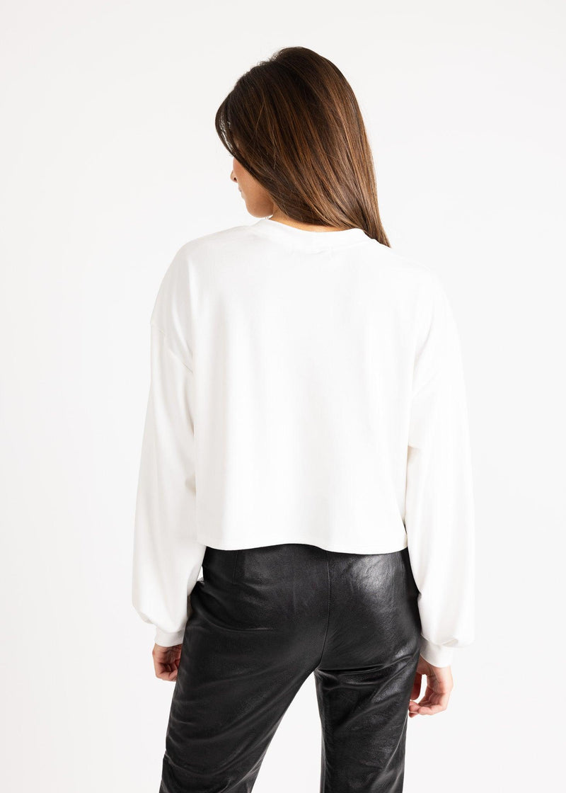 GIBSON velvet sweater - Yana K