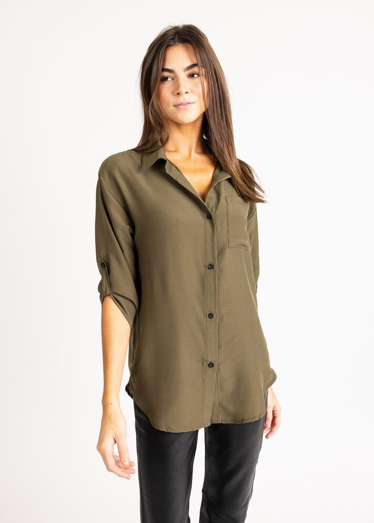 FIJI TOP satin - Yana K