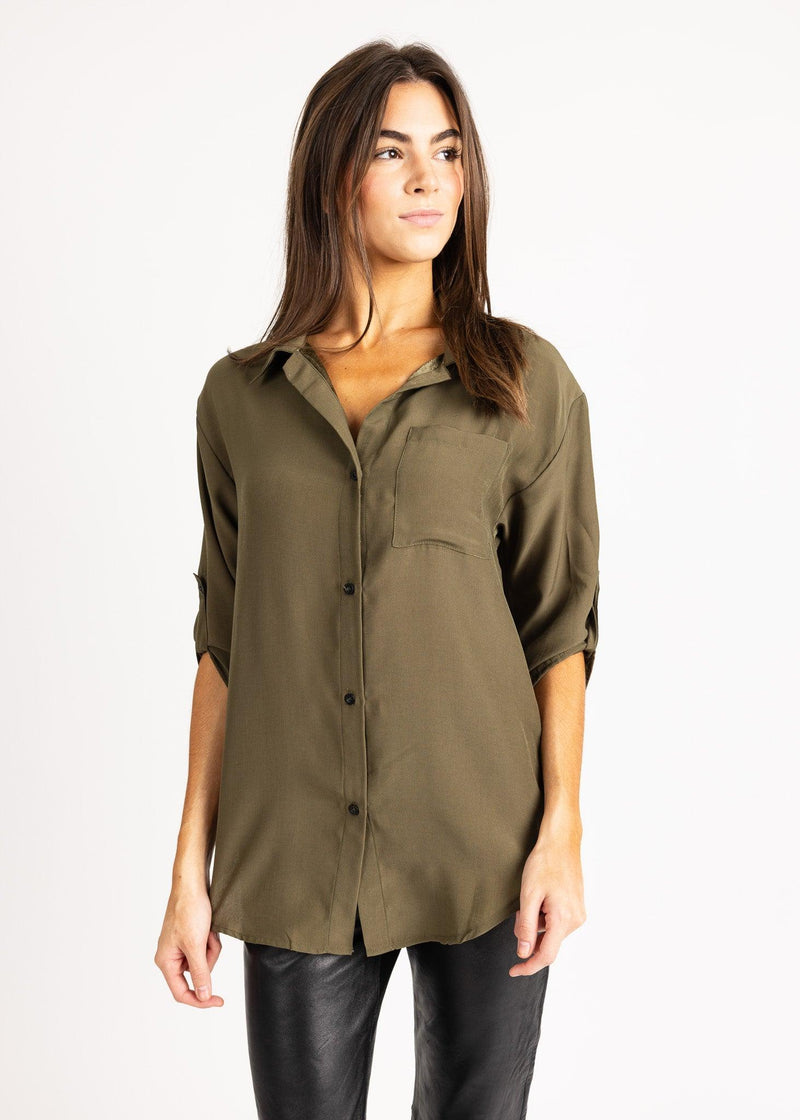 FIJI TOP satin - Yana K