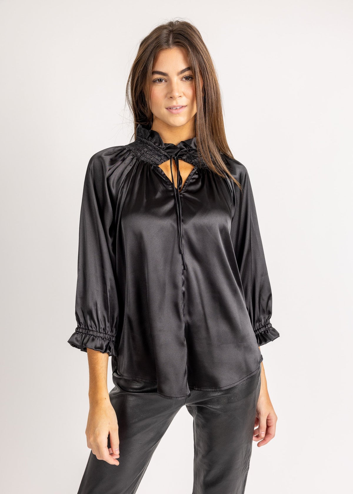 BELMONT TOP satin - Yana K