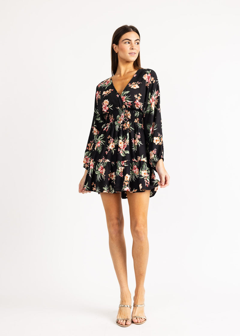 IZZY MINI DRESS print - Yana K