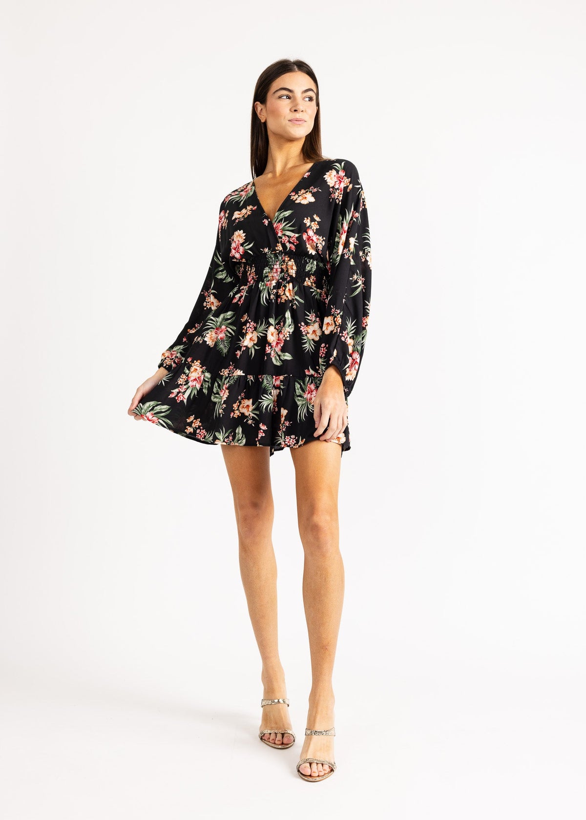 IZZY MINI DRESS print - Yana K
