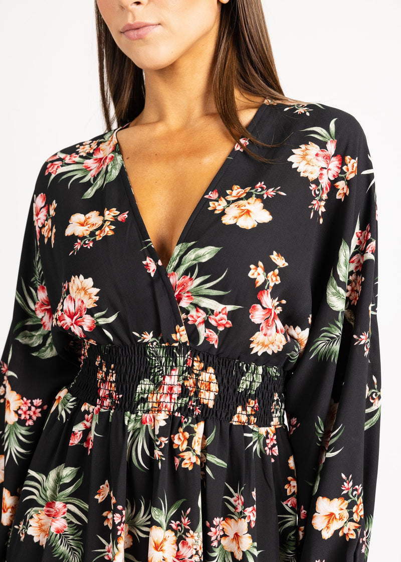 IZZY MINI DRESS print - Yana K