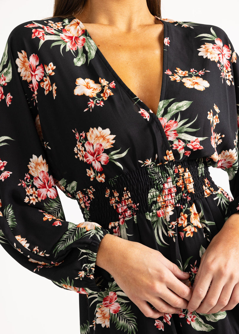IZZY MINI DRESS print - Yana K