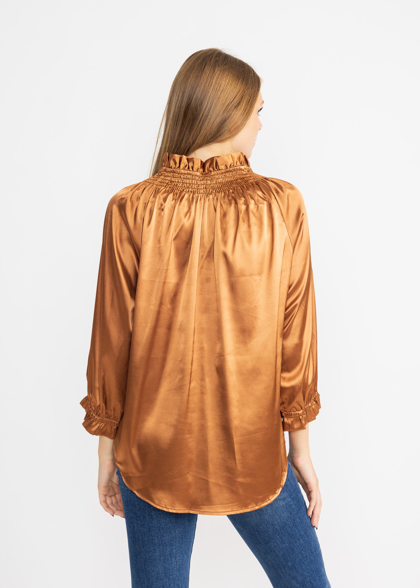 BELMONT satin blouse