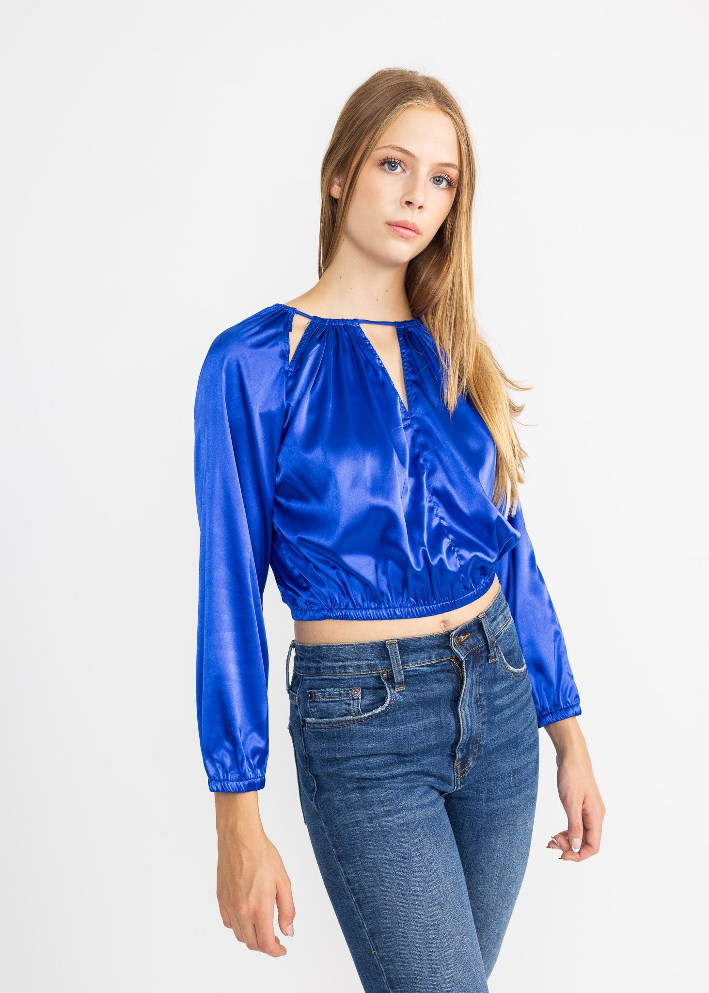 PORTO TOP satin fall24