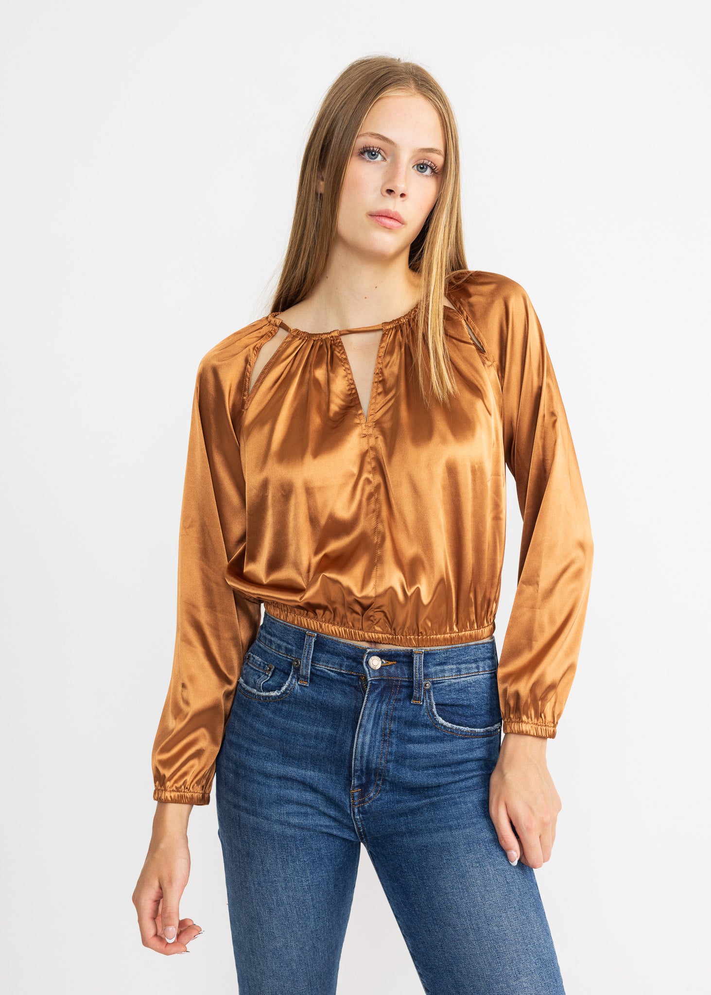 PORTO TOP satin fall24