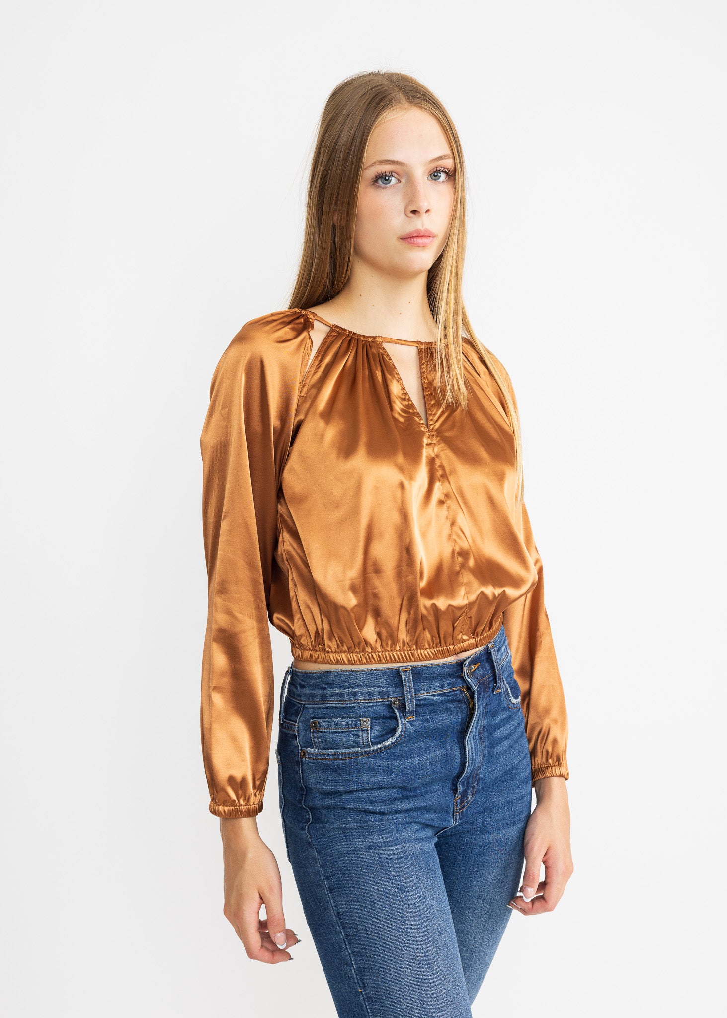 PORTO TOP satin fall24