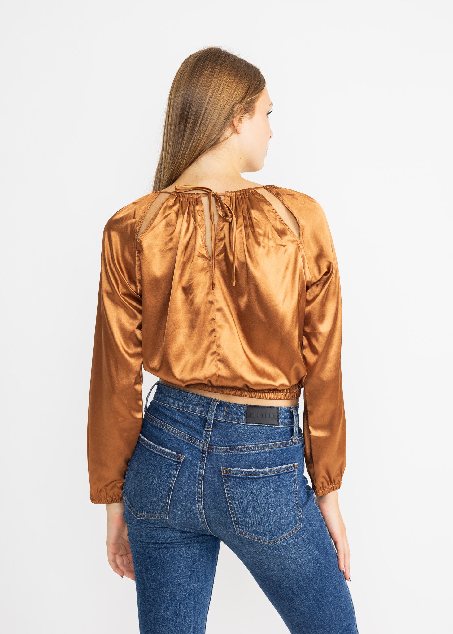 PORTO TOP satin fall24