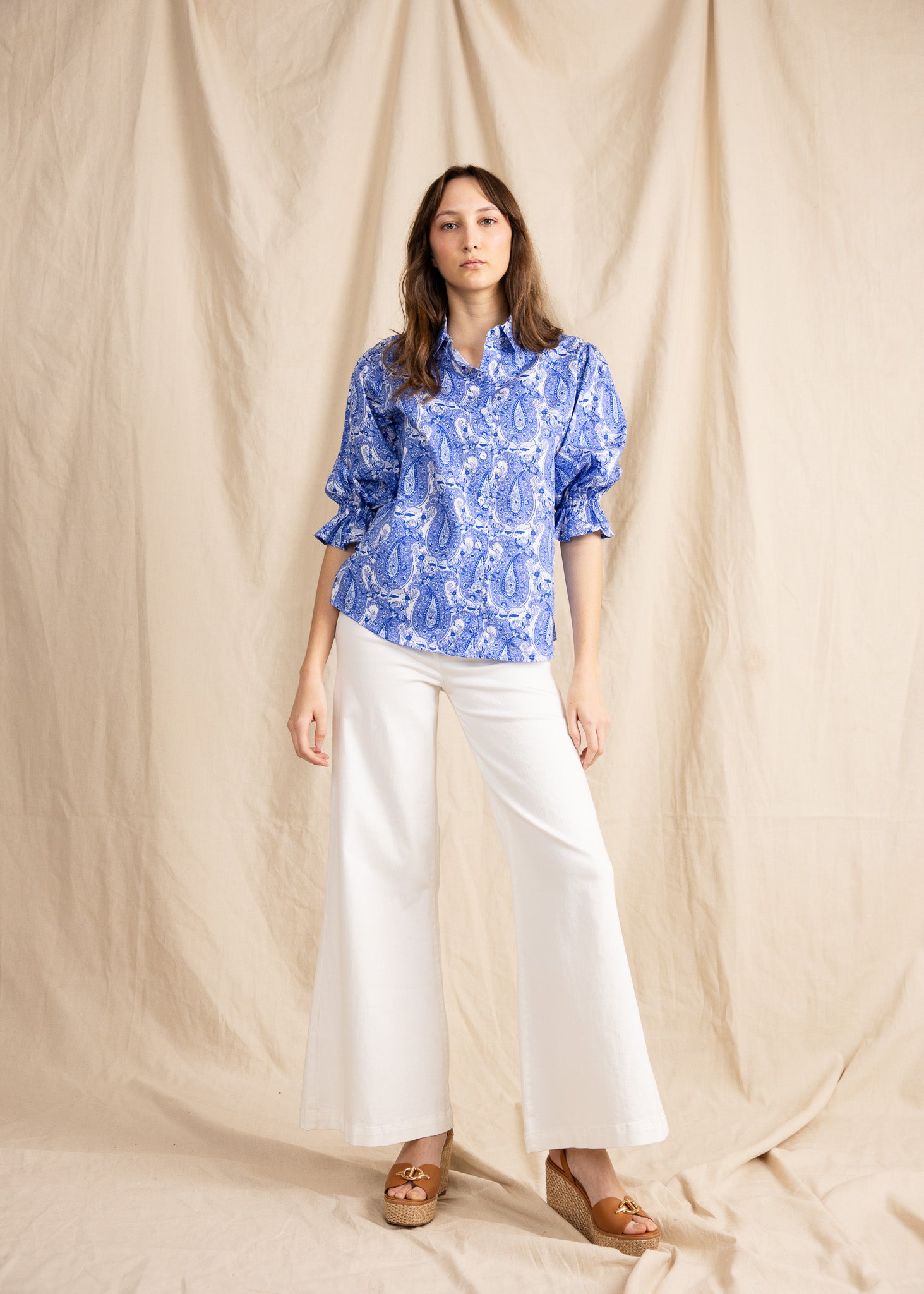 KESH blouse paisley print