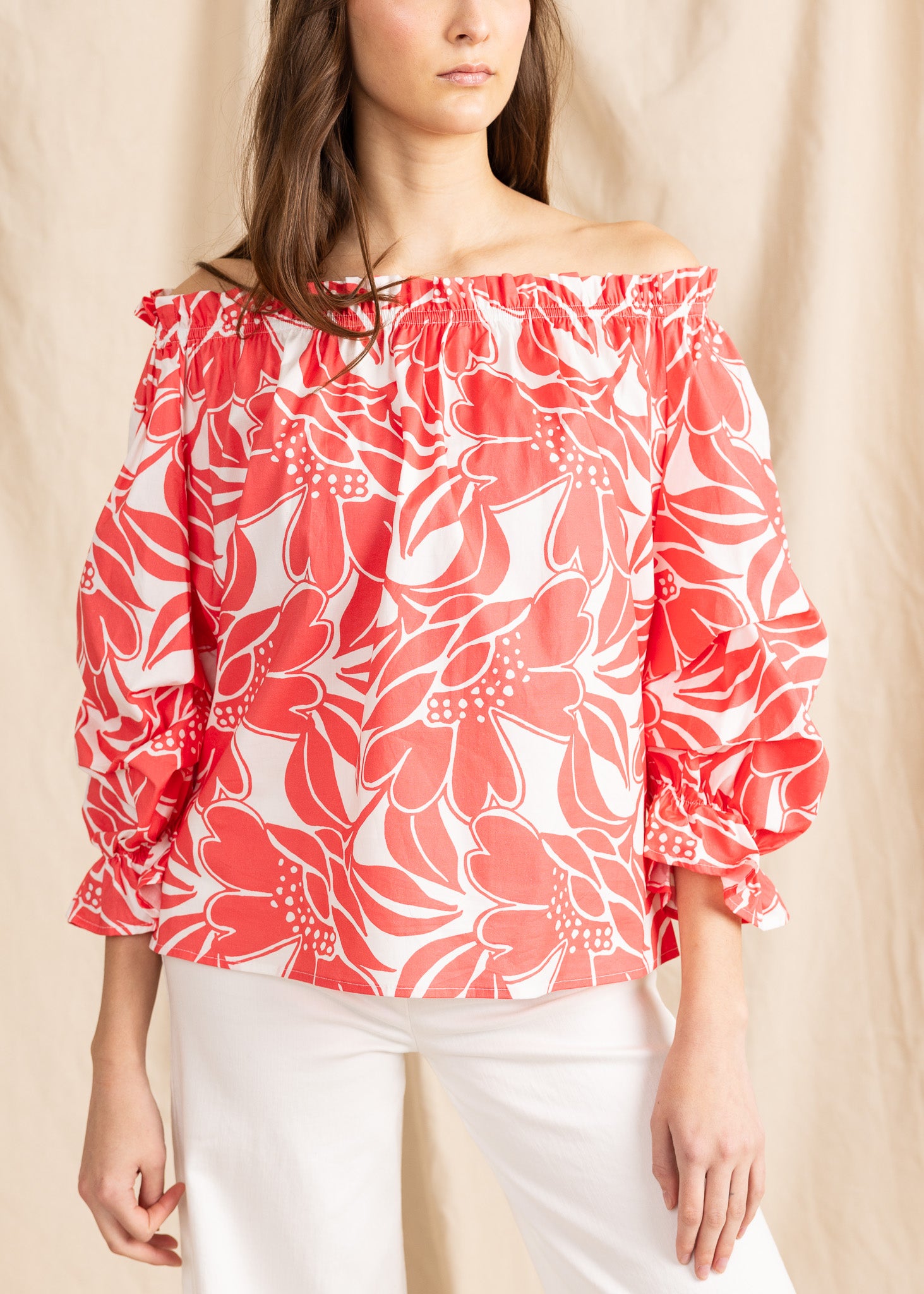 TAURIE blouse print
