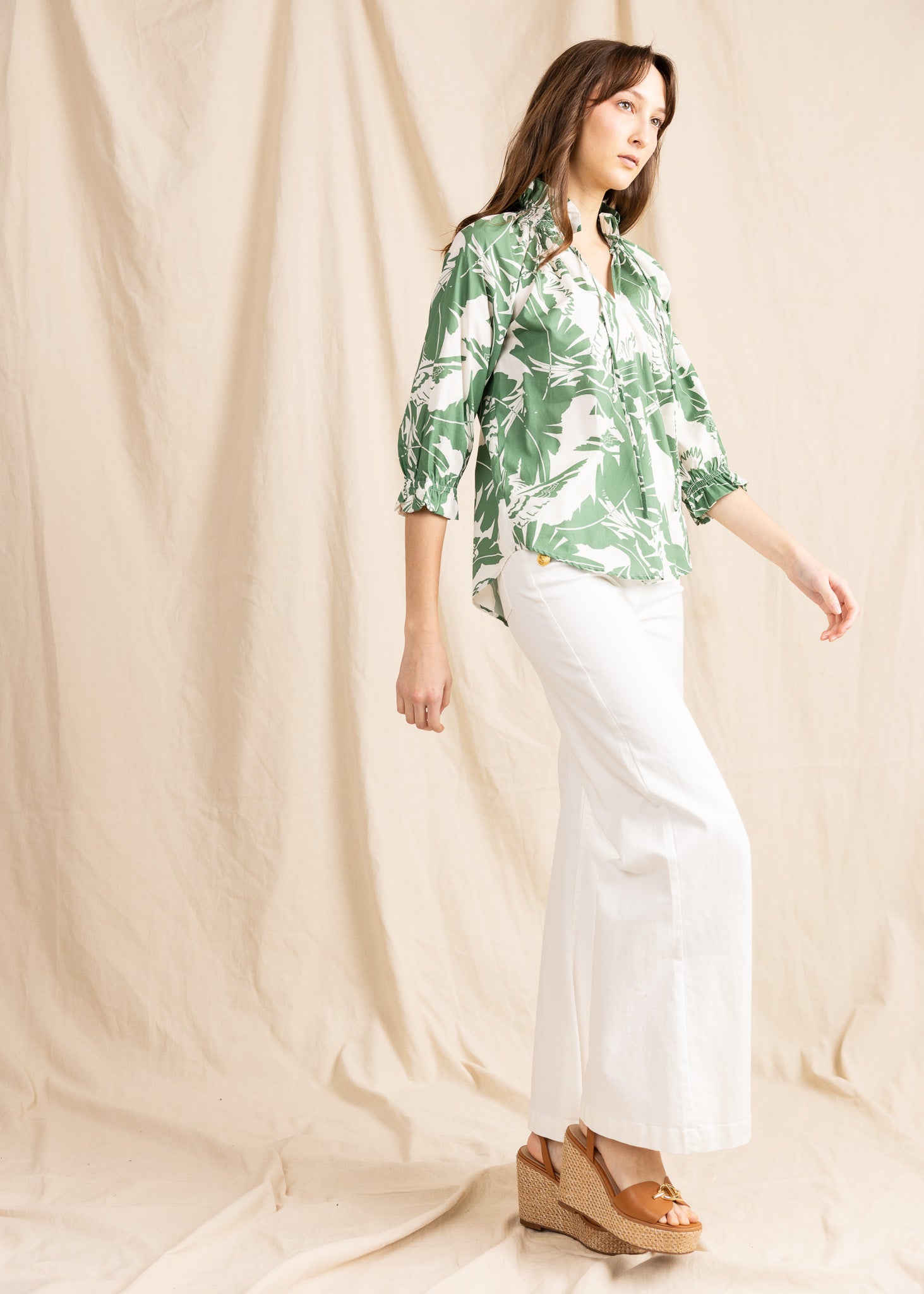 BELMONT blouse print