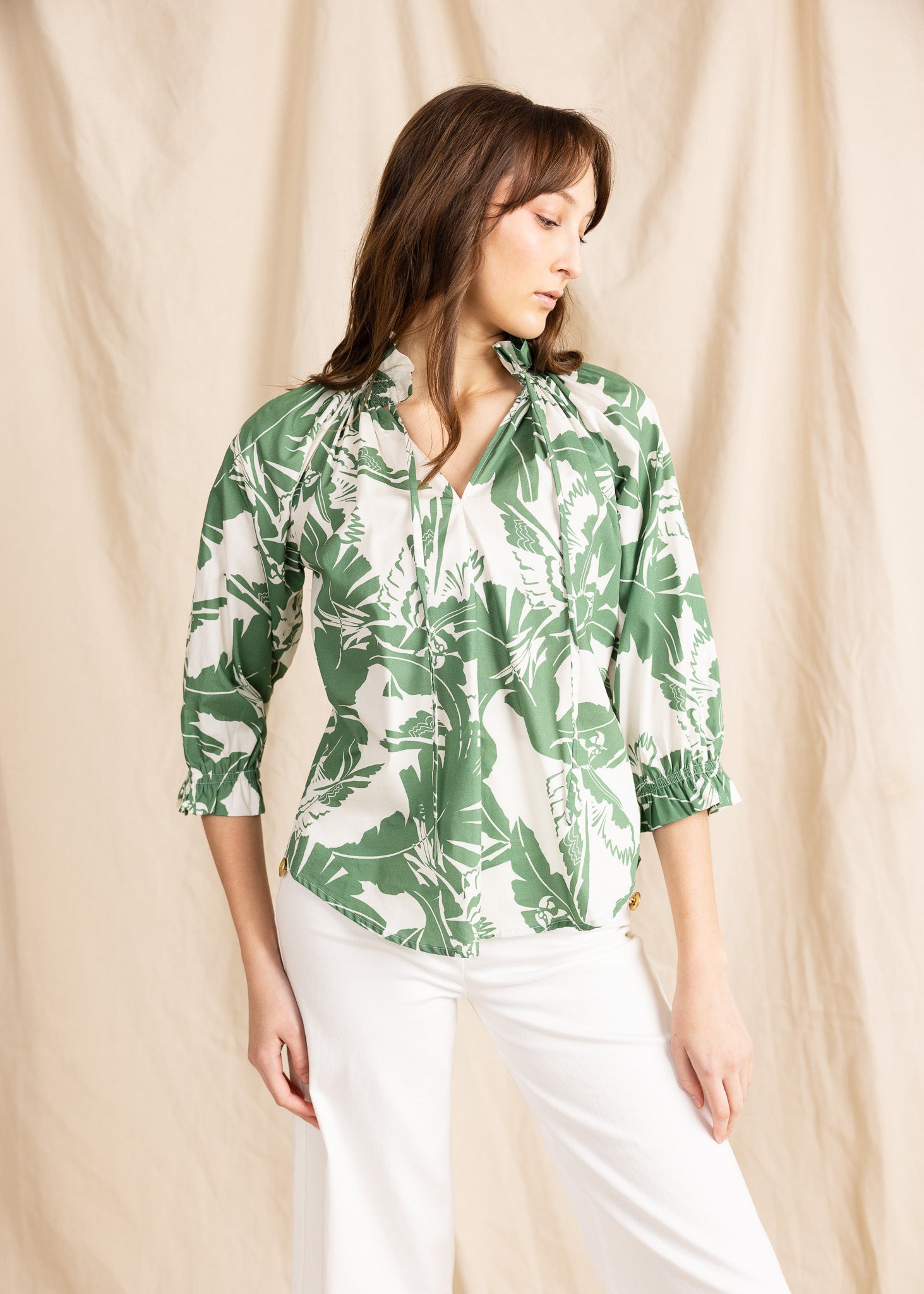 BELMONT blouse print