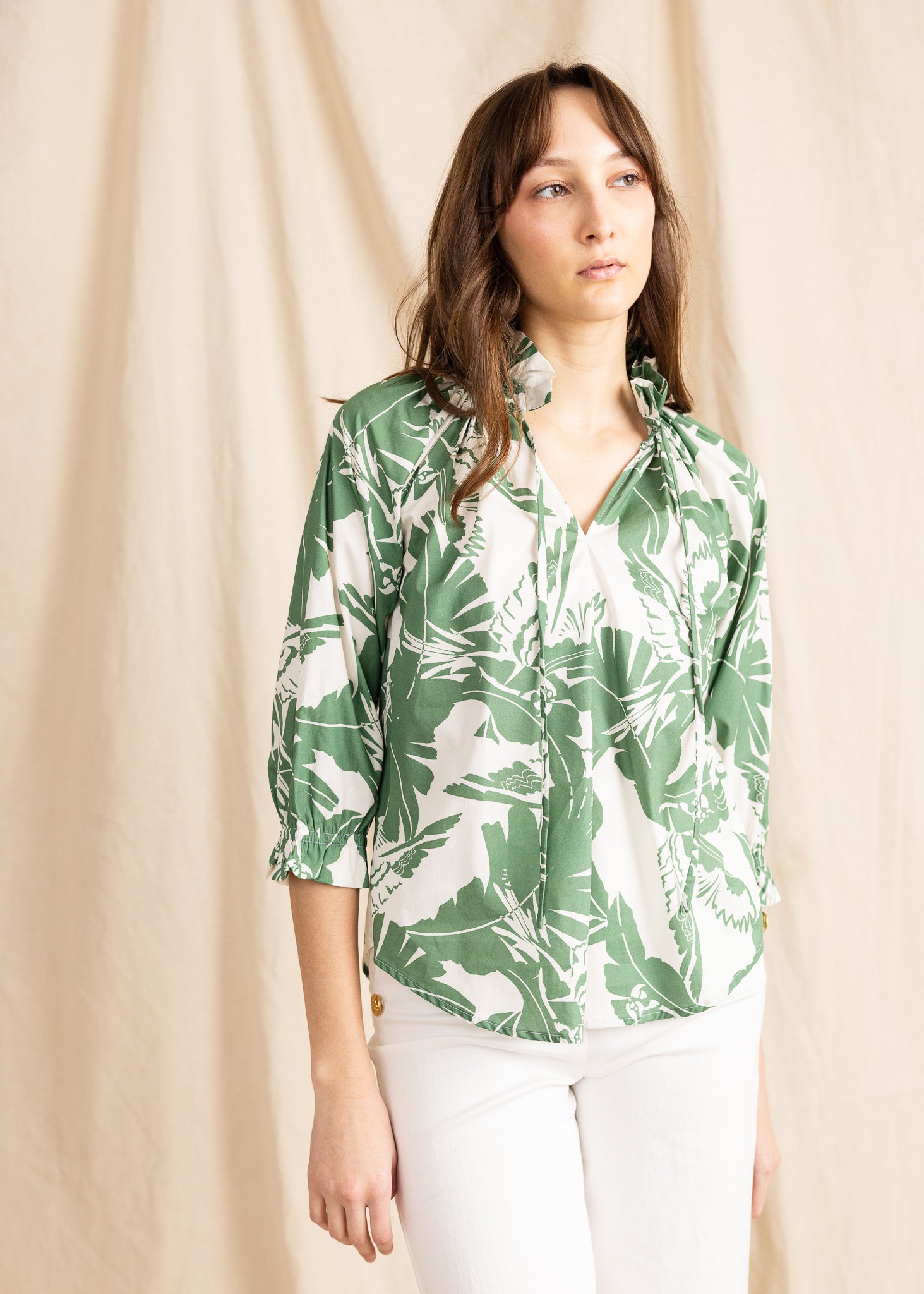 BELMONT blouse print
