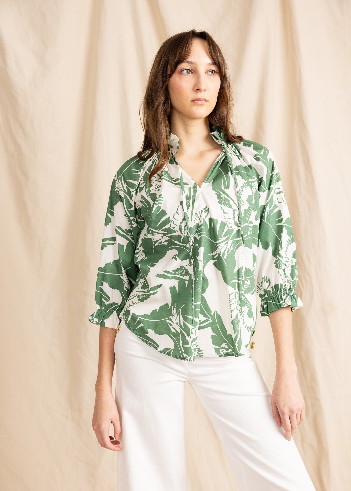 BELMONT blouse print