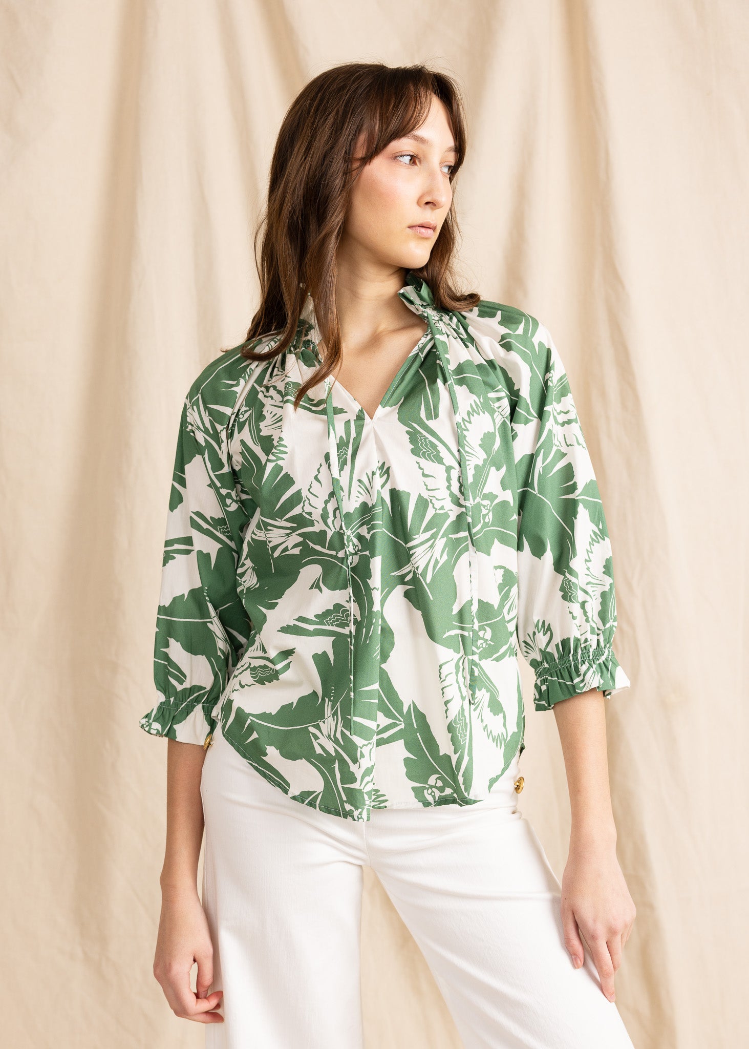BELMONT blouse print