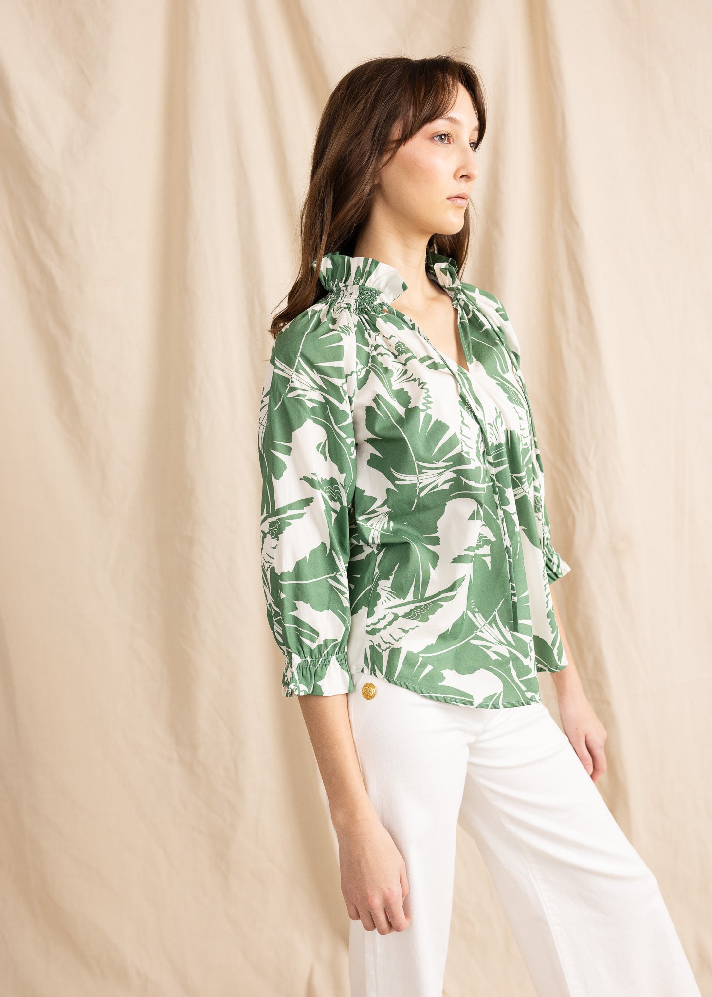 BELMONT blouse print