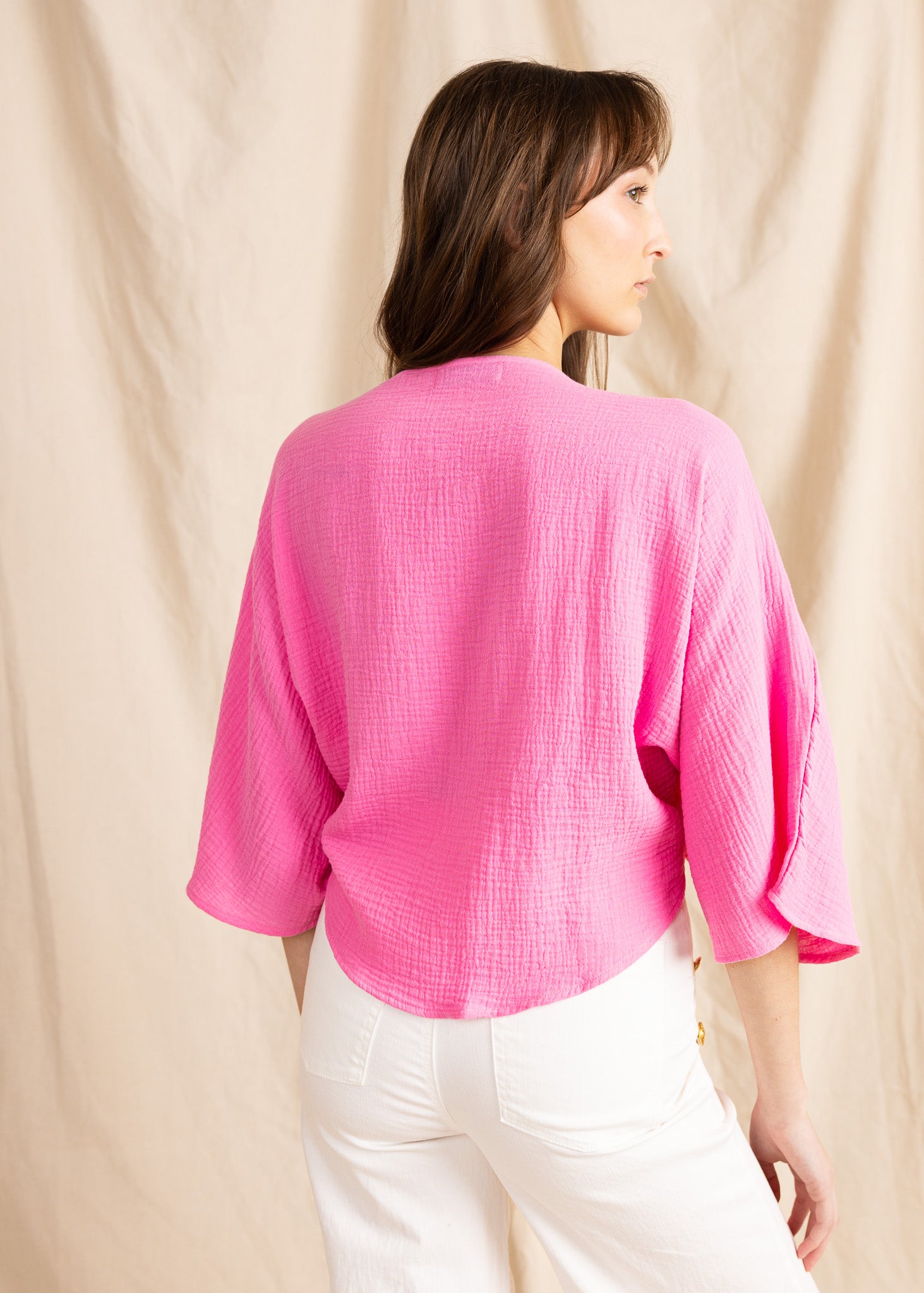 ALAYA TOP double gauze