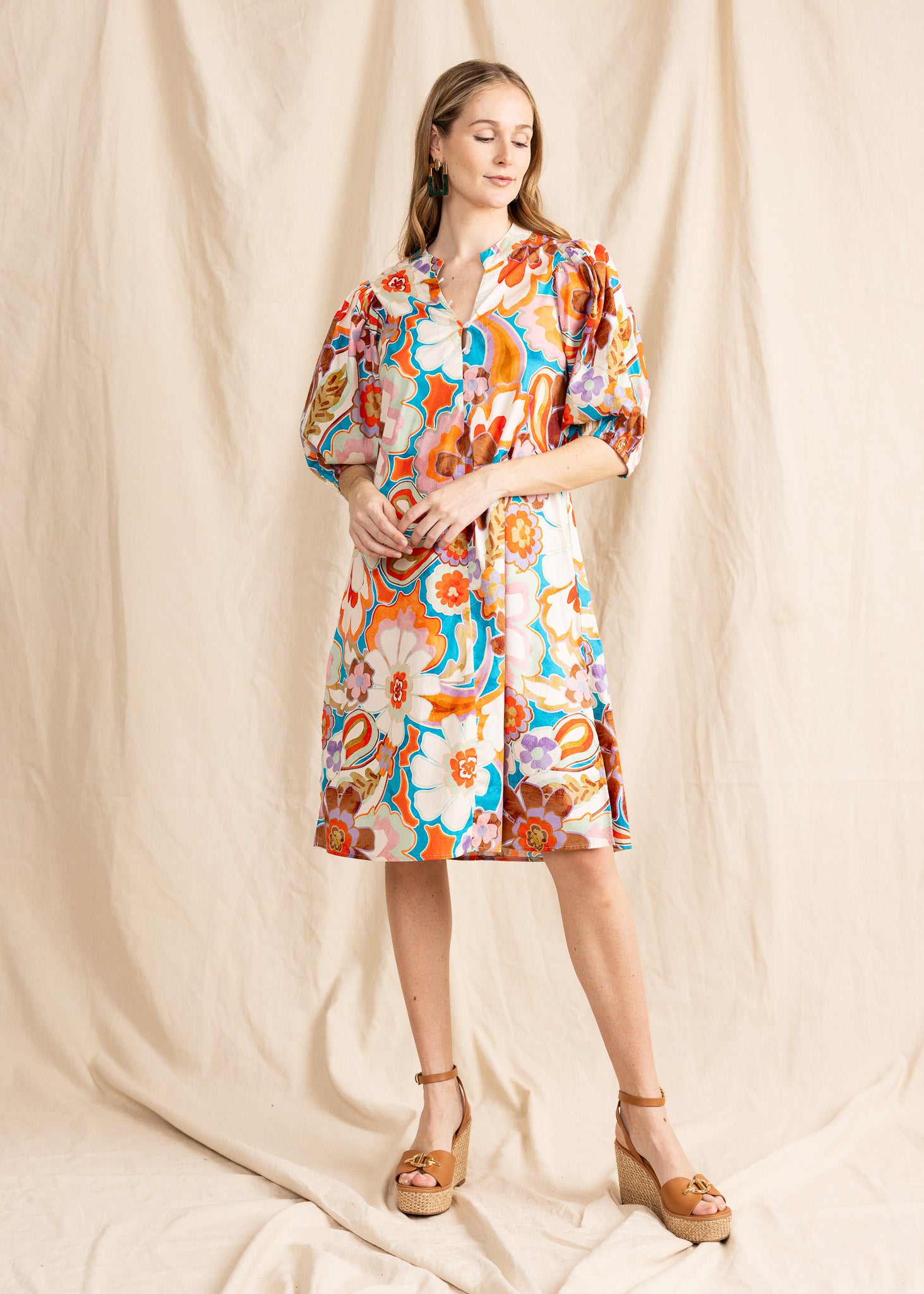JAMES MOROCCAN MINI DRESS