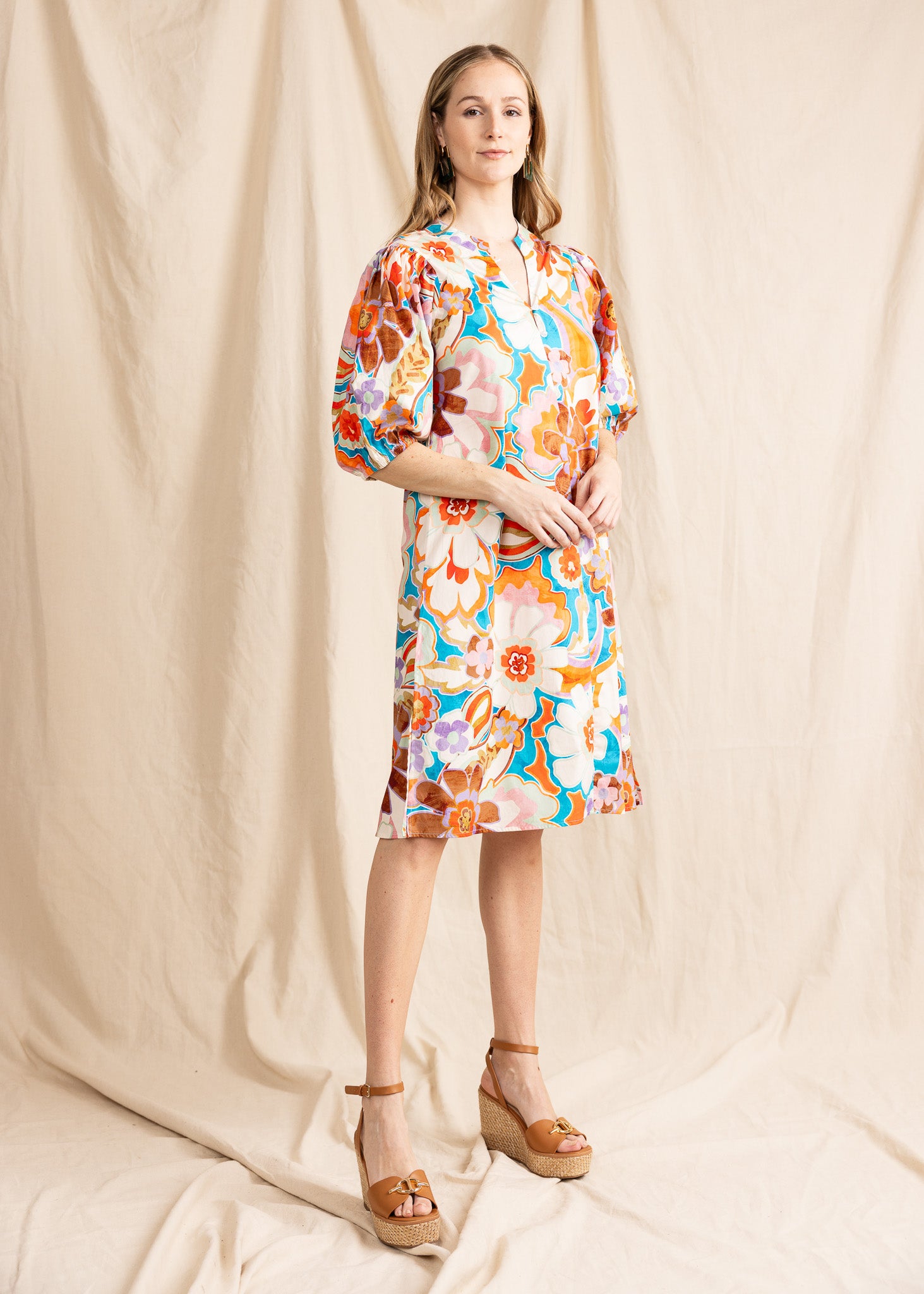 JAMES MOROCCAN MINI DRESS