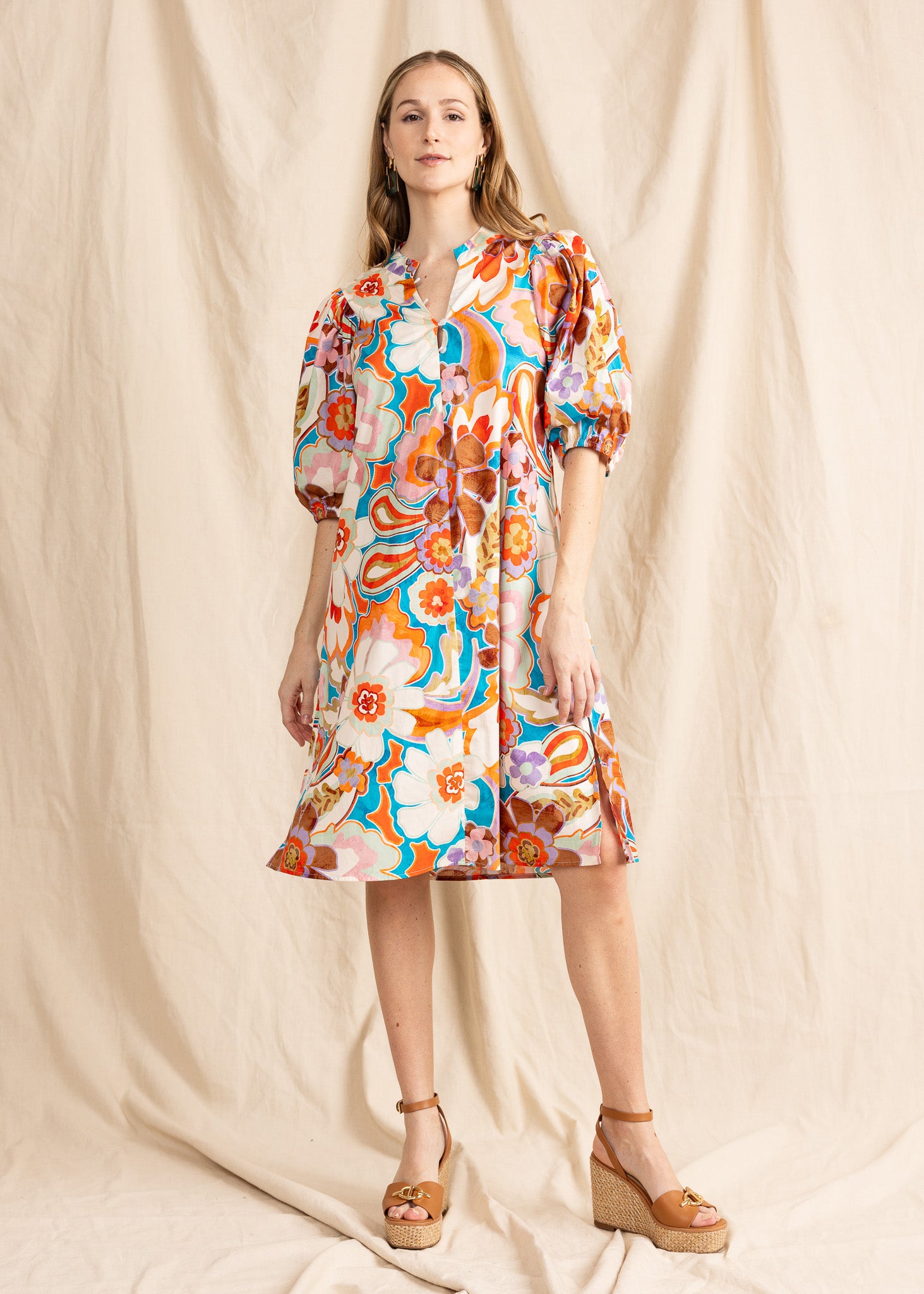 JAMES MOROCCAN MINI DRESS
