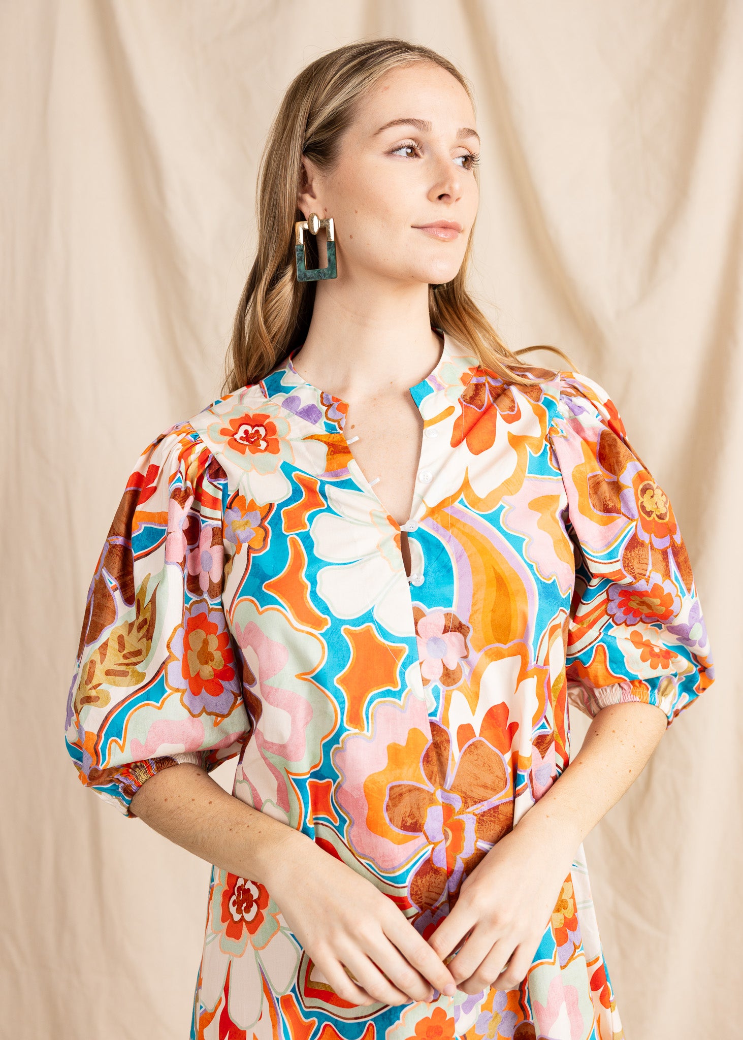 JAMES MOROCCAN MINI DRESS