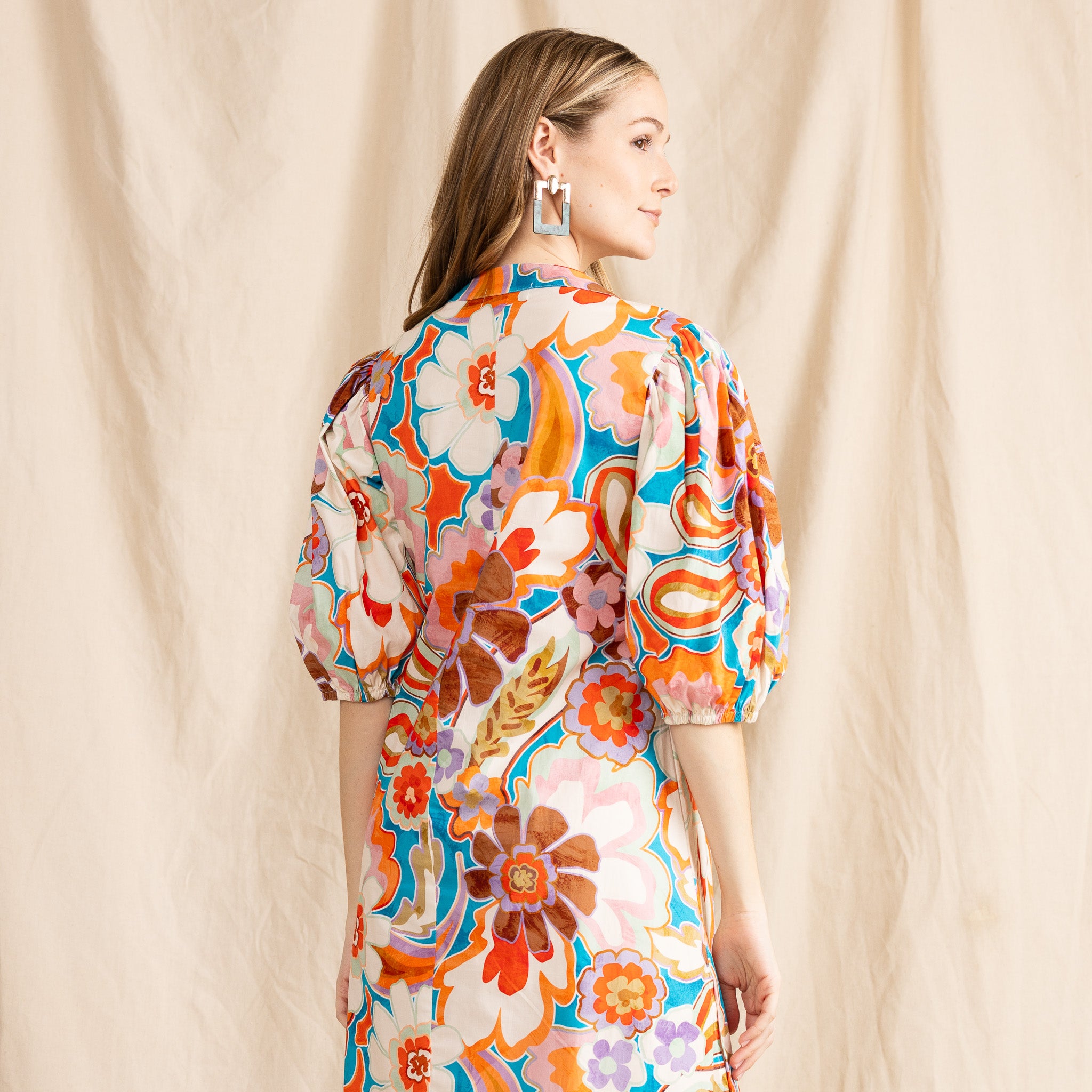 JAMES MOROCCAN MINI DRESS