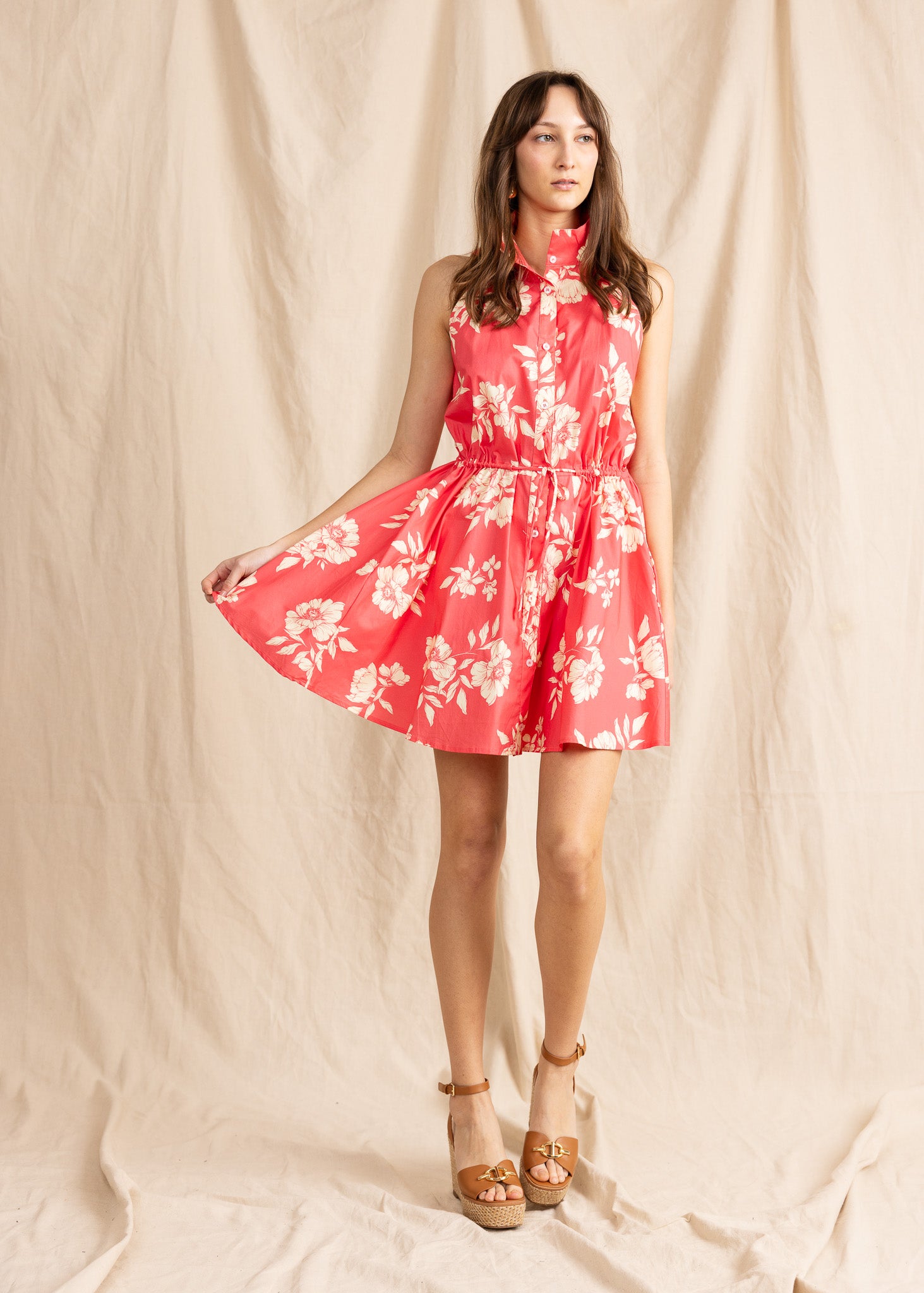 HILTON DRESS print