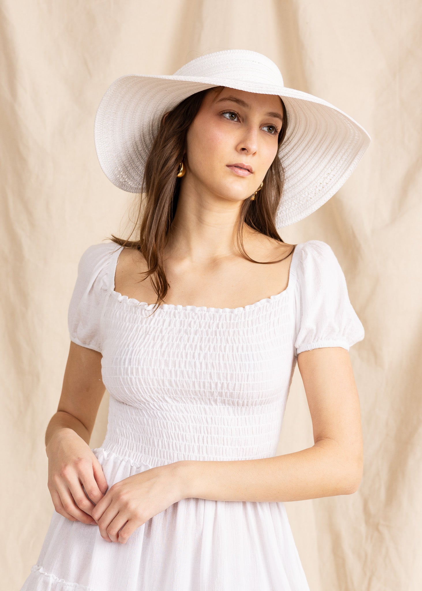 SIENNA MINI DRESS gauze