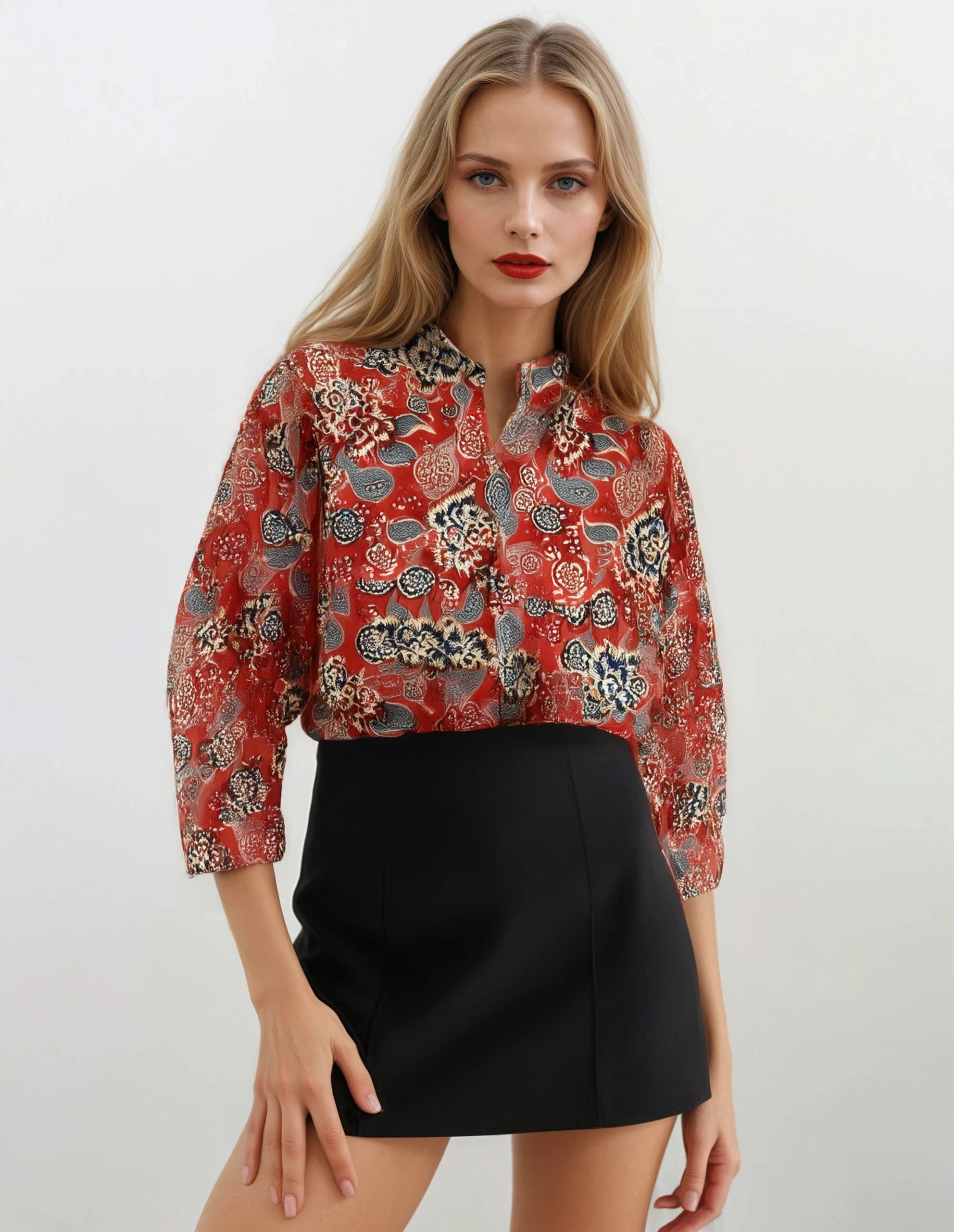 SASHA F25 blouse print