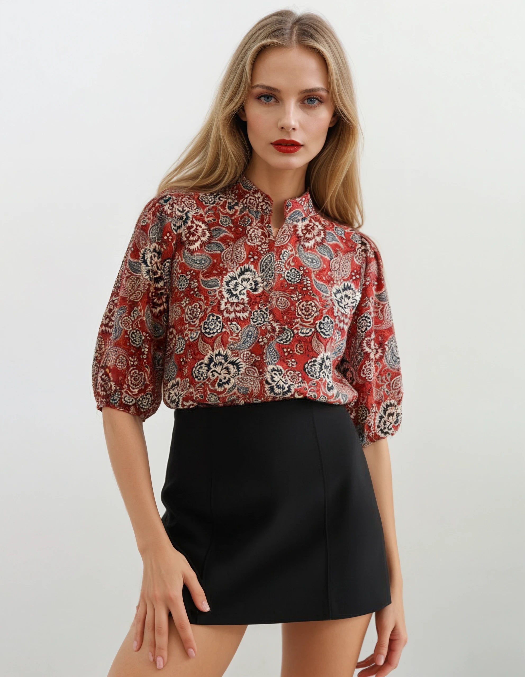 SASHA F25 blouse print