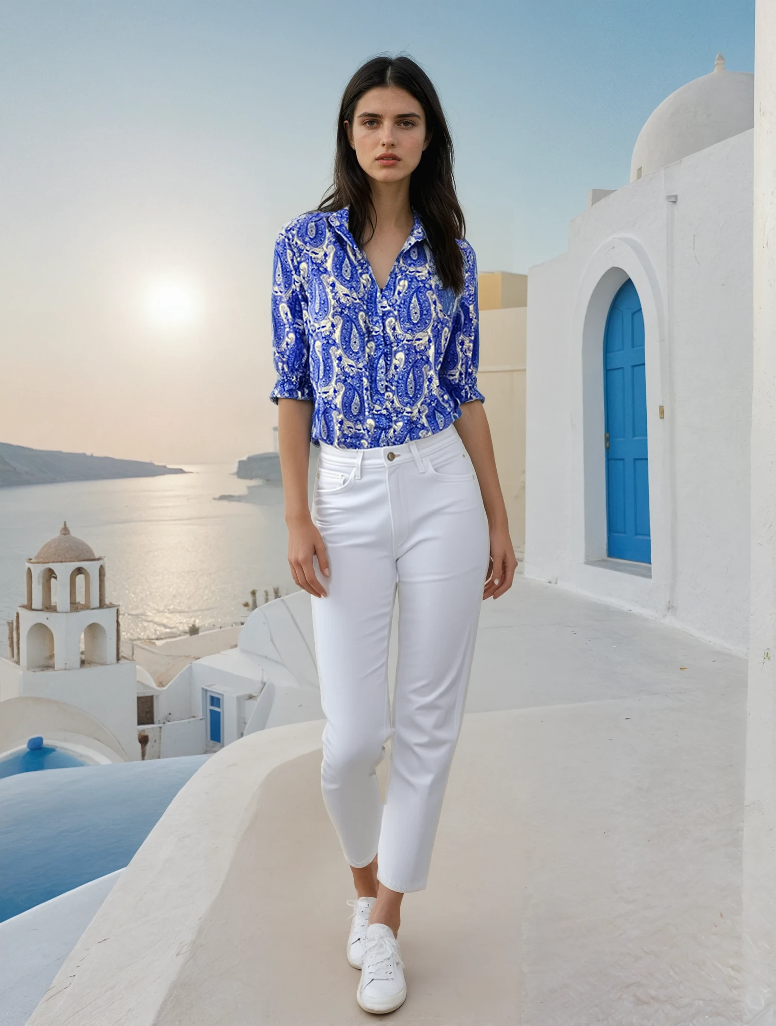 KESH blouse paisley print