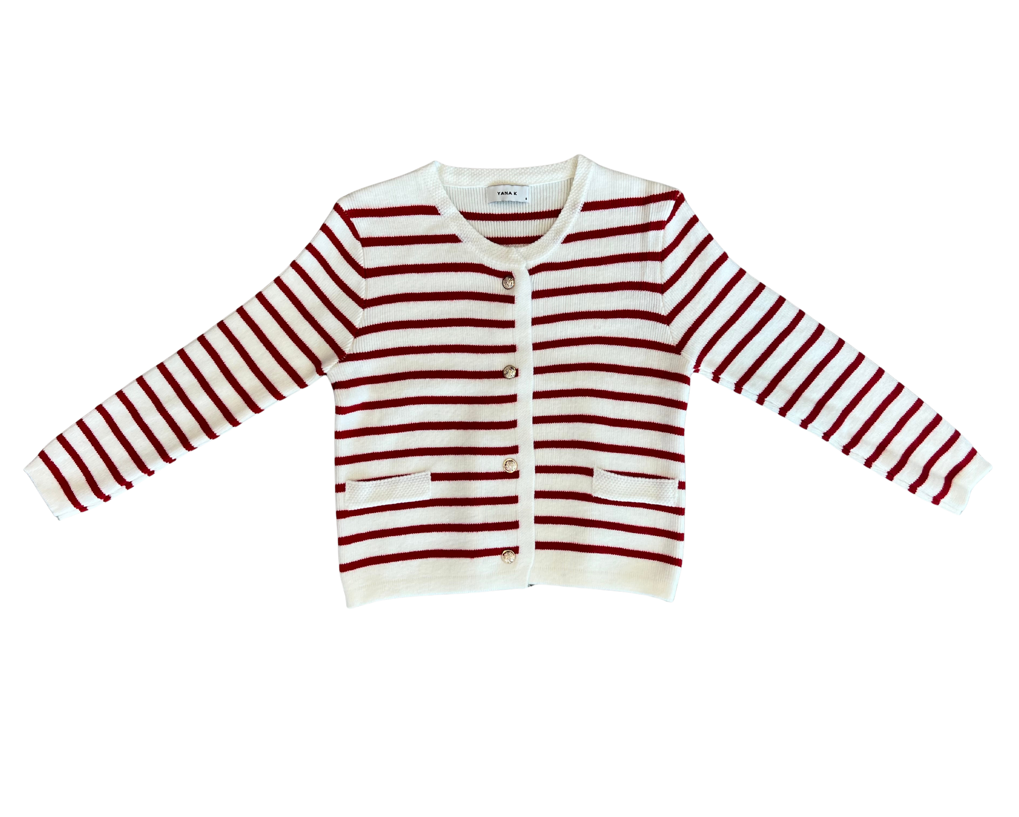 YanaK HARTFORD sweater in soft knit, featuring a relaxed fit and ribbed cuffs, displayed on a neutral background.