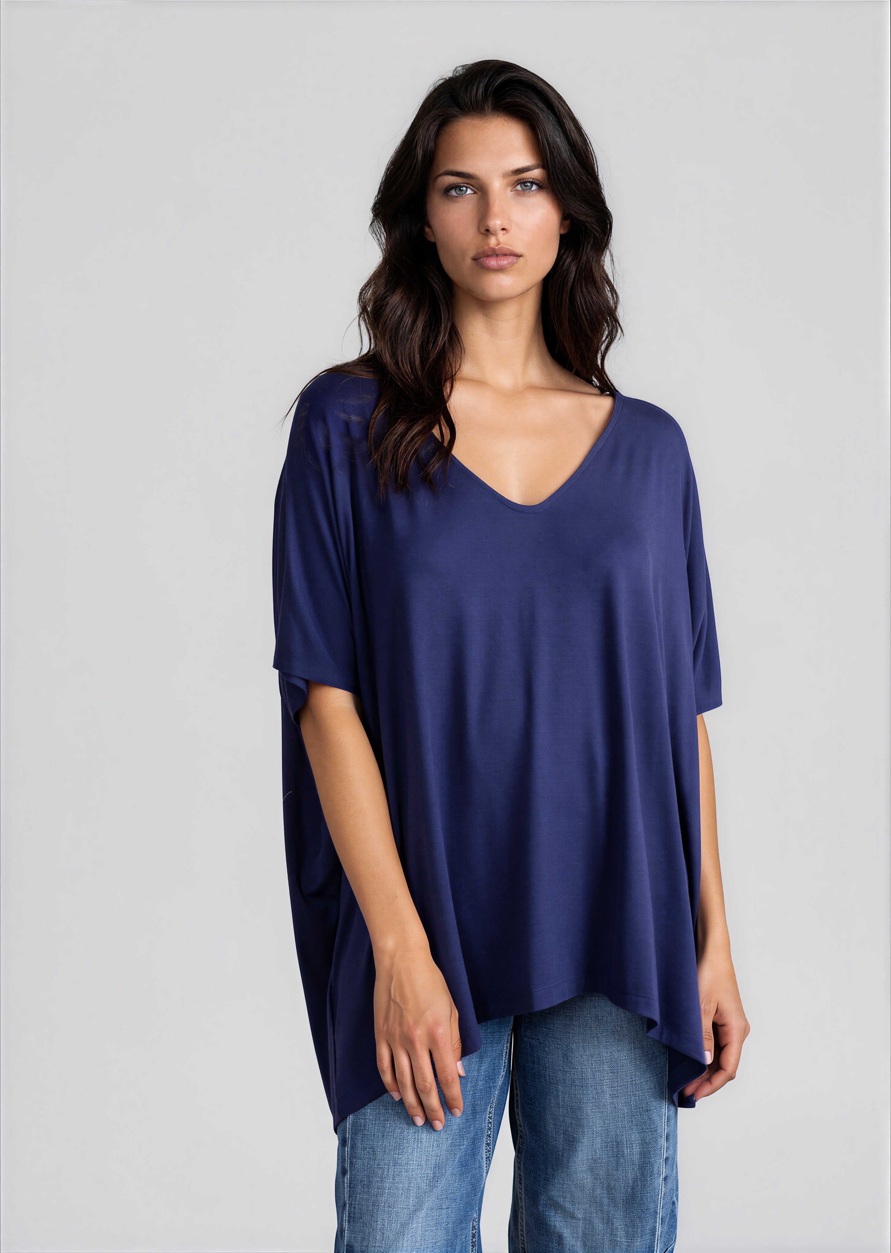 APPLE TOP SLEEVELESS vneck - Yana K Collective