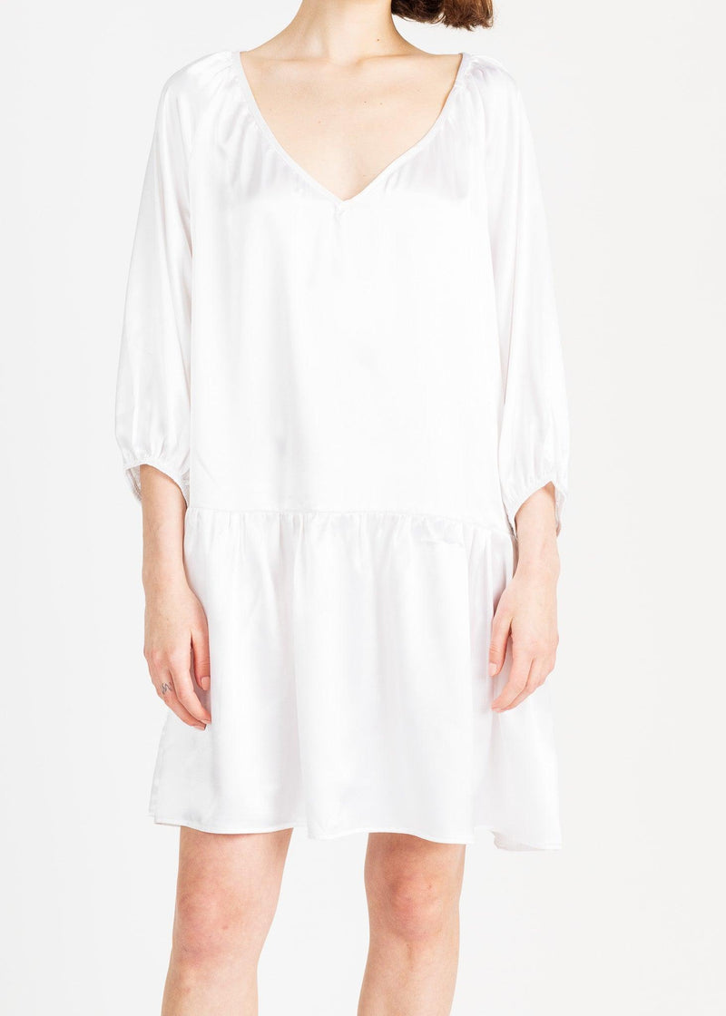 BARCELONA MINI DRESS satin - Yana K