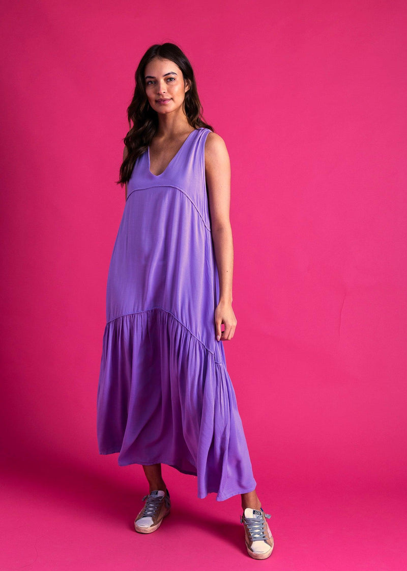 BAY 3/4 DRESS dye - Yana K
