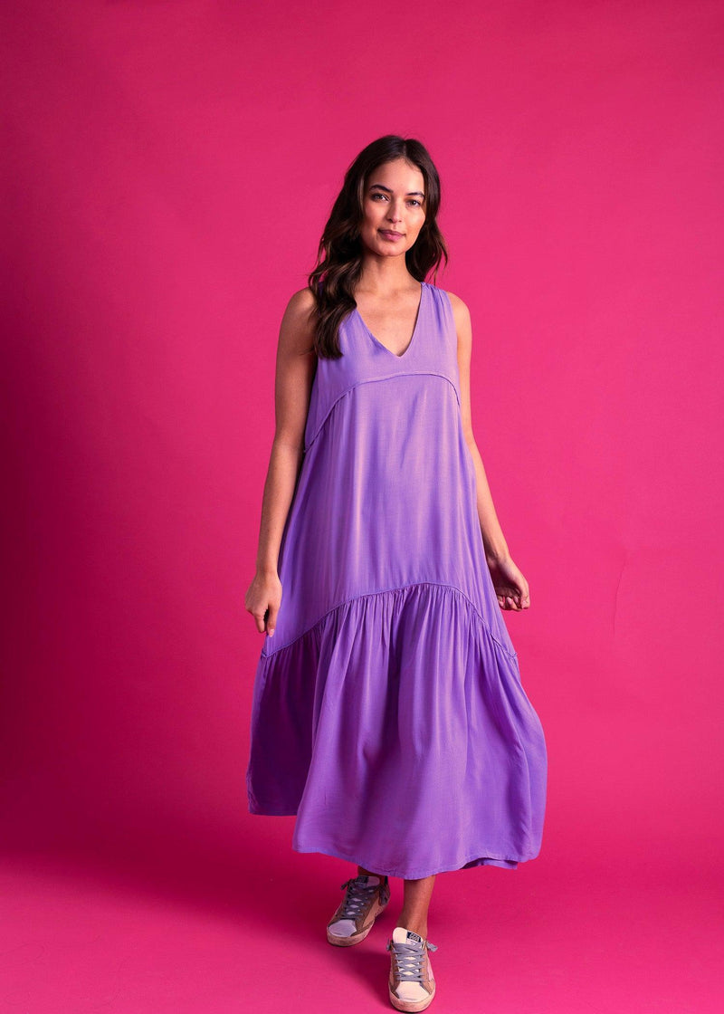 BAY 3/4 DRESS dye - Yana K