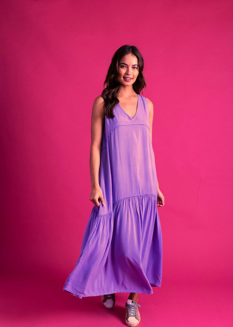 BAY 3/4 DRESS dye - Yana K