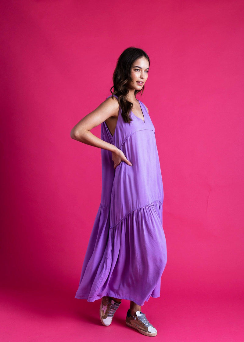 BAY 3/4 DRESS dye - Yana K