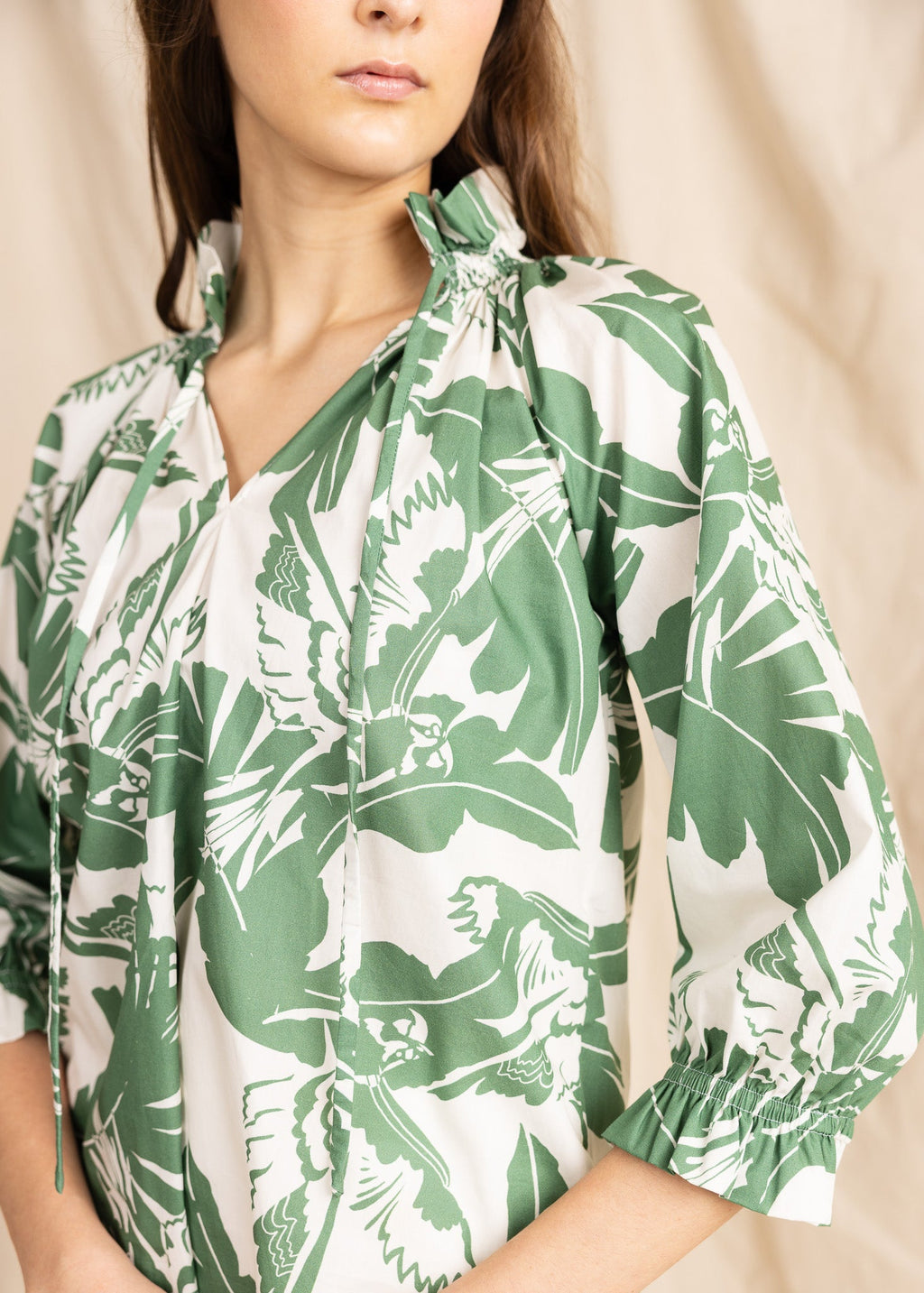 BELMONT blouse print - Yana K Collective