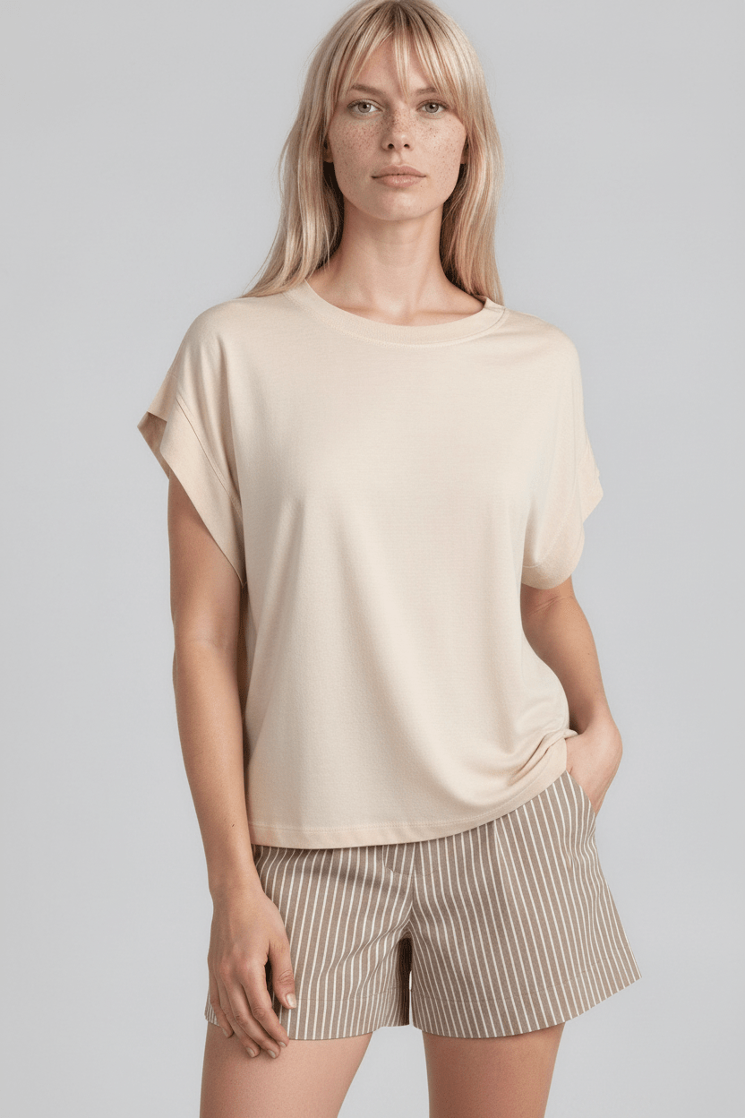 CLEMENTINE muscle tee top - YANA K