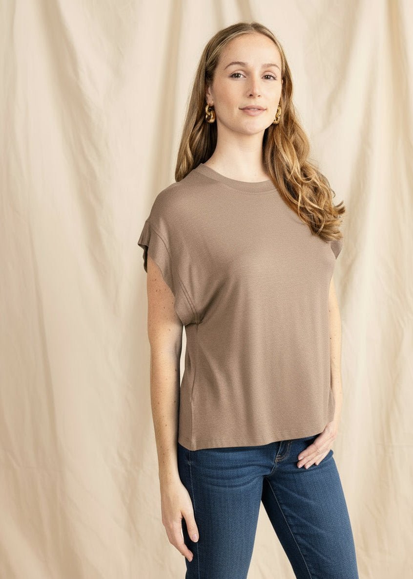 CLEMENTINE muscle tee top - Yana K Collective