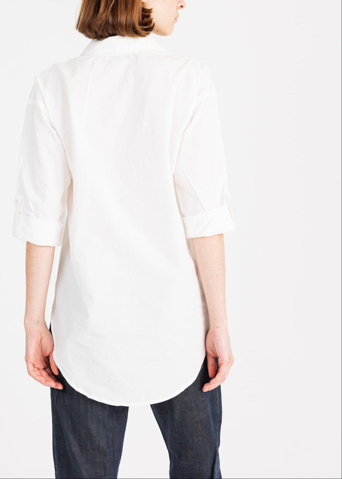 FIJI women's long sleeve button down blouse - Yana K Collective