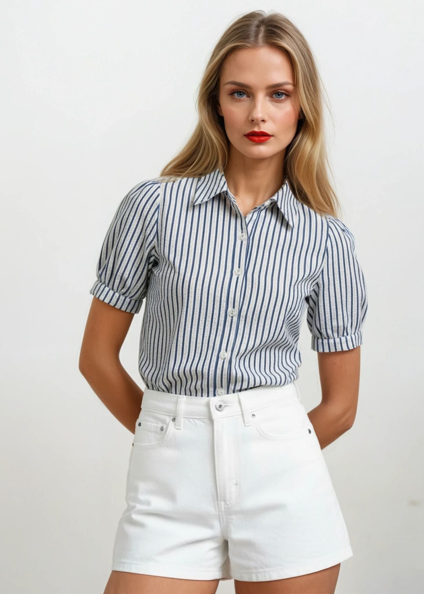 YanaK HARRIS TOP featuring a stylish design with a flattering fit, displayed on a model in a bright setting.