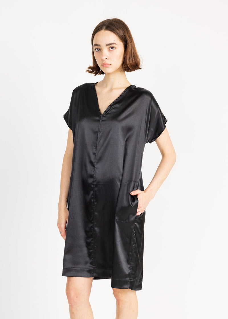HOUSTON mini dress satin - Yana K